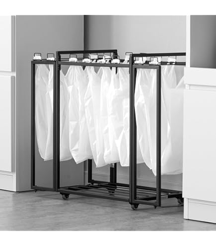 Amazon.co.jp: KAWAJUN (カワジュン) 分別ごみ箱 100L ［ W84cm×D65cm